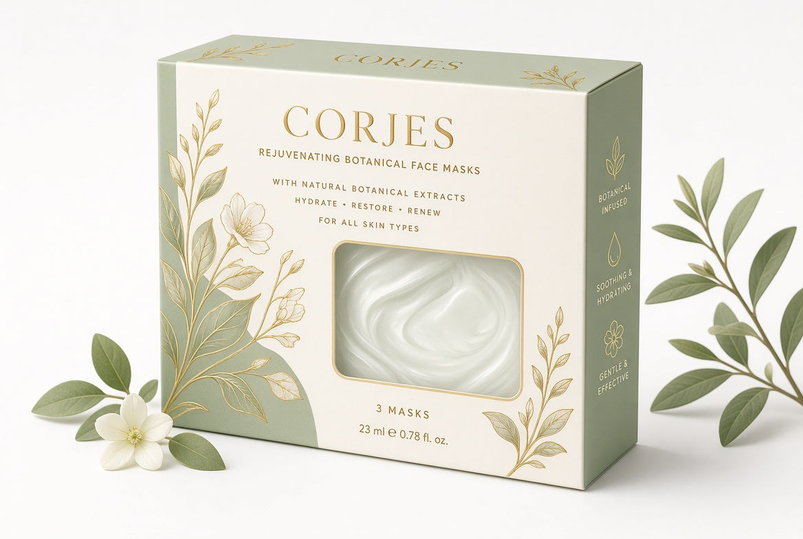 Botanical face masks